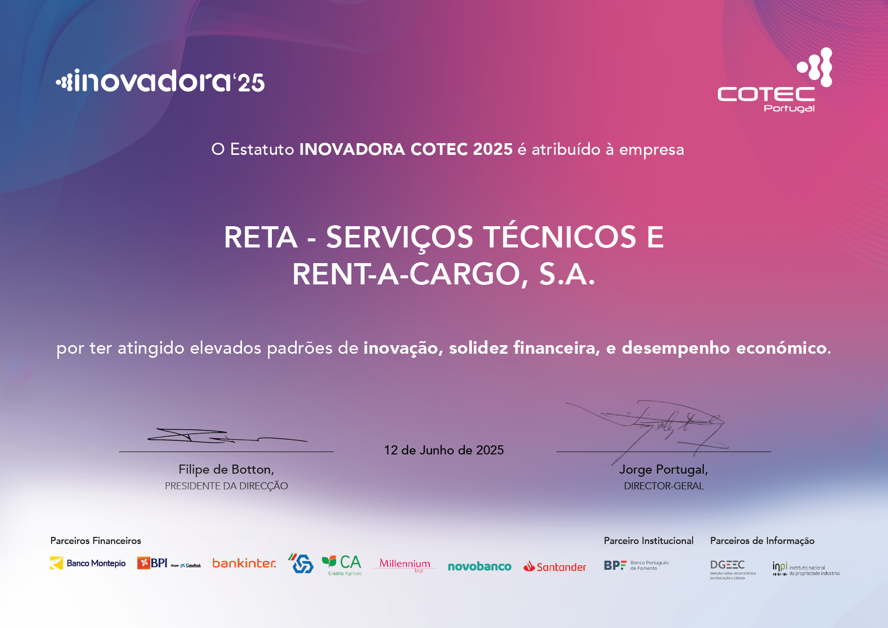 Reta Inovadora COTEC 2025