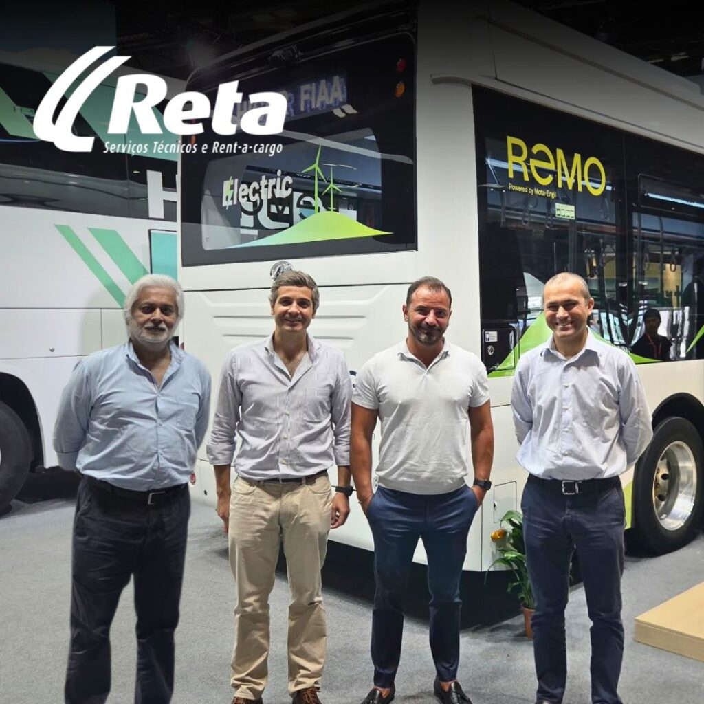 Equipa da Reta visita a FIIA Madrid 2026 dedicada aos Autocarros